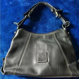 Dooney & Bourke Black Leather Shoulder Bag
